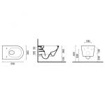 Catalano Zero konzolna WC šolja