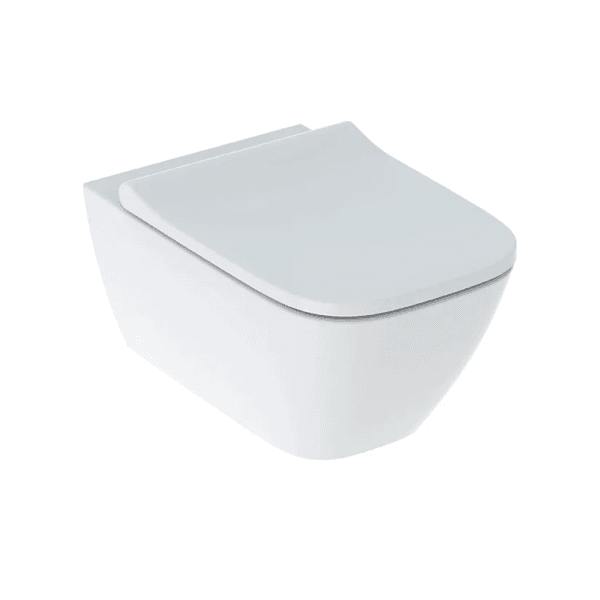 GEBERIT WC šolja konzolna Smyle Square Rimfree sa Soft Close WC daskom