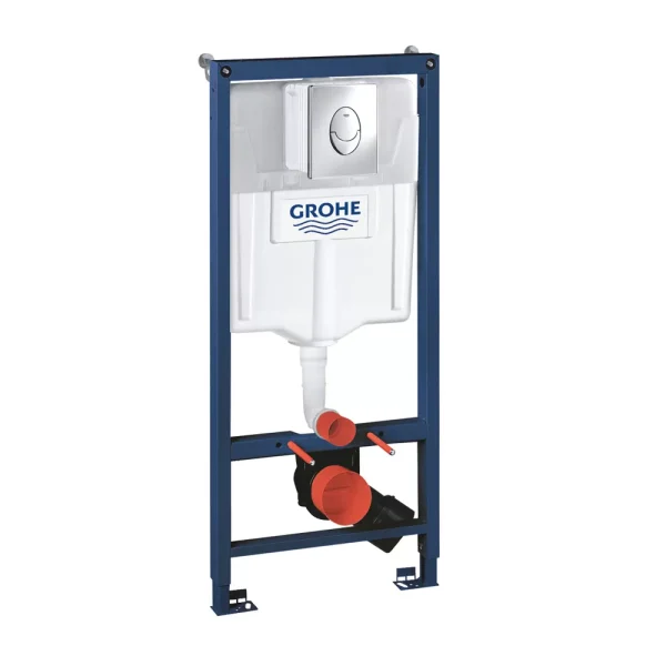 Ugradni vodokotlić GROHE Rapid 3 u 1 sa Skate Tasterom Chrome