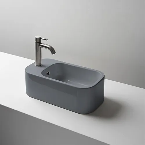 AXA Lavabo zidni-nadgradni Mini Cosa Sivi Mat 48x25