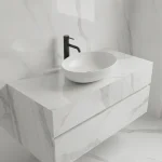 AXA Nadgradni ovalni Lavabo Decus 50x35 - Beli Mat AXA Nadgradni ovalni Lavabo Decus 50x35 - Beli Mat