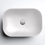 AXA Nadgradni četvrtasti Lavabo Decus 60x35 - Beli Mat AXA Nadgradni četvrtasti Lavabo Decus 60x35 - Beli Mat