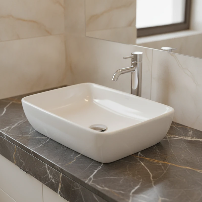 AXA Nadgradni Lavabo četvrtasti H10 - 50x32 AXA Nadgradni Lavabo četvrtasti H10 - 50x32