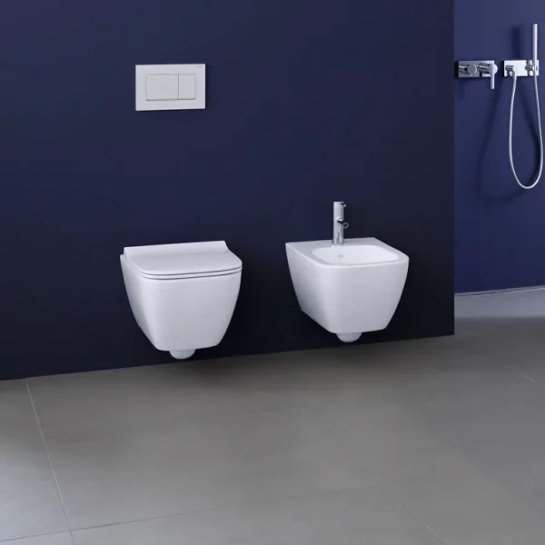 GEBERIT Smyle Square Konzolni Bide sa skrivenim kačenjem
