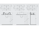 Lavabo za Kupatilo Isvea Square 50x25
