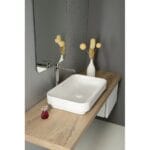 Isvea nadgradni lavabo Sott Aqua 50x38