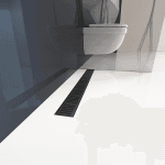 Crna Tuš Kanalica ALCA APZ10-550 BLACK - KOMPLET