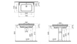 Vitra Lavabo Valarte 80 cm