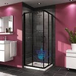 HUPPE Tuš Kabina Crna X1 BLACK 75x75 HUPPE Tuš Kabina Crna X1 BLACK 75x75