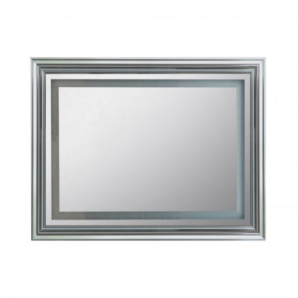 LED Ogledalo za Kupatilo FRAME Silver 100x76 cm