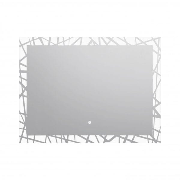 LED Ogledalo za Kupatilo Square Matrix 80x60 cm