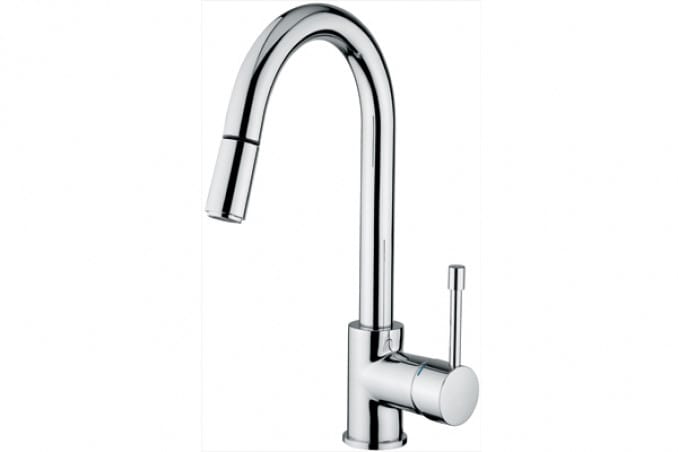 Baterija za sudoperu EMMEVI EDEN sa izvlačećim tušem Baterija za sudoperu EMMEVI EDEN sa izvlačećim tušem