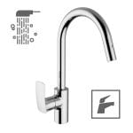 Baterija za sudoperu ELITE e22 sa izvlačećim tušem