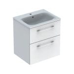 GEBERIT Lavabo sa Ormarićem SELNOVA Square 55×48 BELI GEBERIT Lavabo sa Ormarićem SELNOVA Square 55×48 BELI