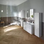 GEBERIT Lavabo sa Ormarićem SELNOVA Square 80x50 BELI GEBERIT Lavabo sa Ormarićem SELNOVA Square 80x50 BELI