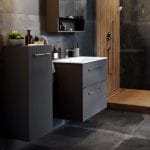 GEBERIT Lavabo sa Ormarićem SELNOVA Square 80×50 LAVA Mat GEBERIT Lavabo sa Ormarićem SELNOVA Square 80×50 LAVA Mat