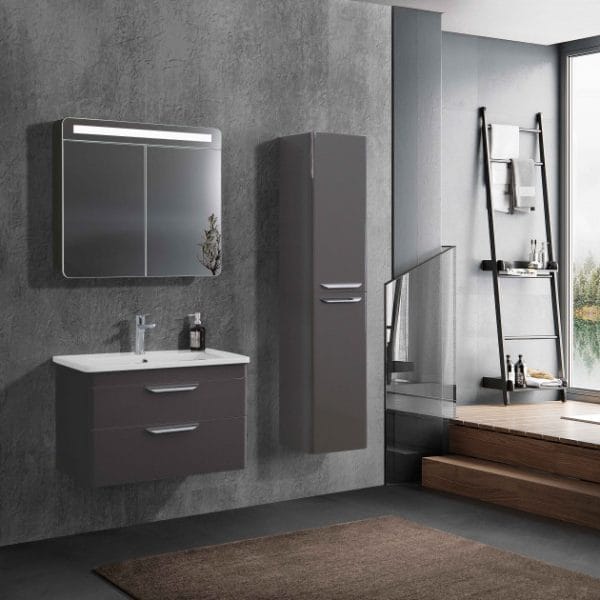 Lavabo sa Ormarićem EFES Smoked 60x46 cm