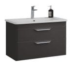 Lavabo sa Ormarićem EFES Smoked 80x46 cm
