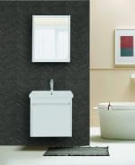 Lavabo sa Ormarićem MARS White 55x46 cm