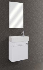 Lavabo sa Ormarićem MOON White 50x26 cm