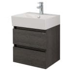 Lavabo sa Ormarićem PLAZA Oak 50x42 cm