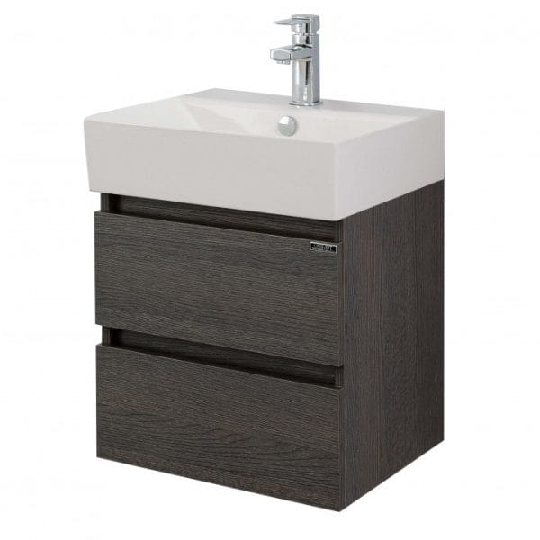 Lavabo sa Ormarićem PLAZA Oak 60x42 cm