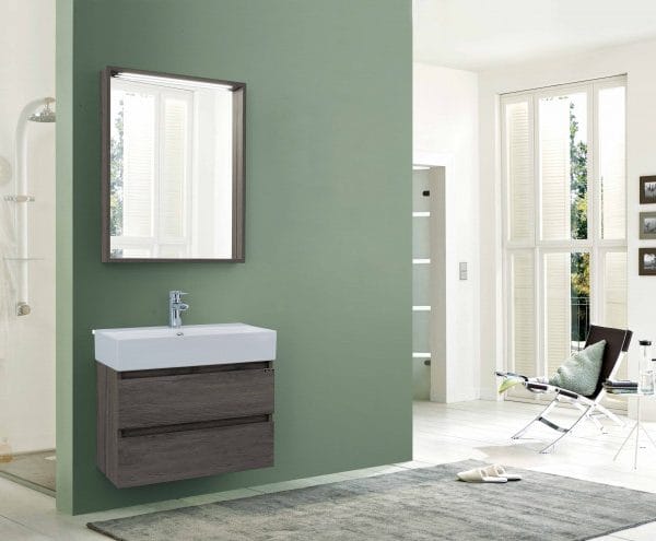 Lavabo sa Ormarićem PLAZA Oak 70x42 cm