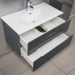 Lavabo sa Ormarićem TIJANA Siva 90x45 cm