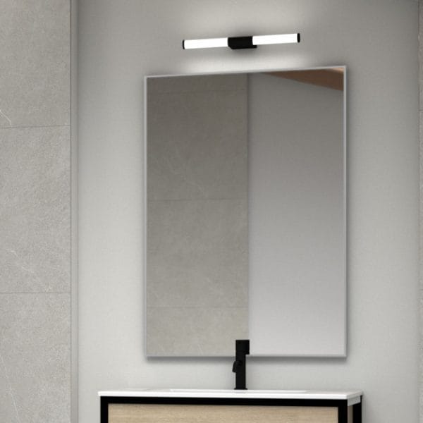 Ogledalo za Kupatilo SILVER u Mat Hrom ramu 120x70 cm