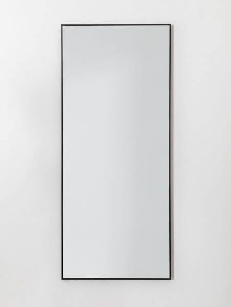 Ogledalo za kupatilo SILVER u Mat Hrom ramu 50x100 cm