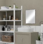 Ogledalo za Kupatilo SILVER u Mat Hrom ramu 50x70 cm Ogledalo za Kupatilo SILVER u Mat Hrom ramu 50x70 cm