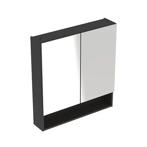 Ogledalo sa Ormarićem GEBERIT Selnova Square Lava Mat 60 cm
