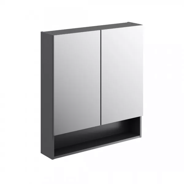 Ogledalo sa Ormarićem GEBERIT Selnova Square Lava Mat 80 cm