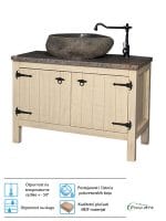 Lavabo sa ormarićem PARADISO 102x52 cm