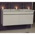 Dupli lavabo sa ormarićem RIO 120x44 cm