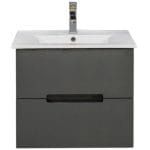 Lavabo sa ormarićem TIJANA Grey 60x45 cm