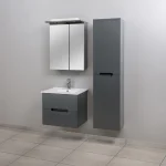 Lavabo sa Ormarićem TIJANA Siva 60x45 cm