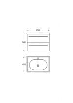Lavabo sa ormarićem GRACE 65x46 cm Lavabo sa ormarićem GRACE 65x46 cm