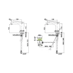 Baterija za lavabo ELYS