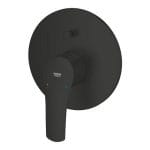 GROHE Crna ugradna baterija za tuš kadu EUROSMART BLACK GROHE Crna ugradna baterija za tuš kadu EUROSMART BLACK