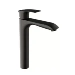 Crna visoka baterija za lavabo ELITE Black