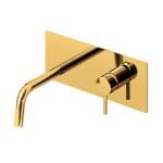 Ugradna Zlatna baterija za lavabo LIGHT