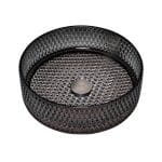 Stakleni nadgradni lavabo Copen Crni fi 40