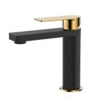 Baterija za Lavabo Copen Nook Mat Crna/Brušeno Zlato Baterija za Lavabo Copen Nook Mat Crna/Brušeno Zlato