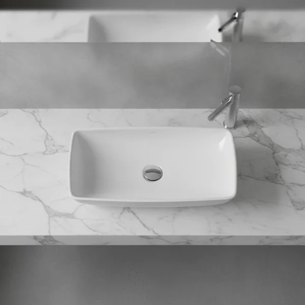 AXA Nadgradni Lavabo četvrtasti H10 - 60x32
