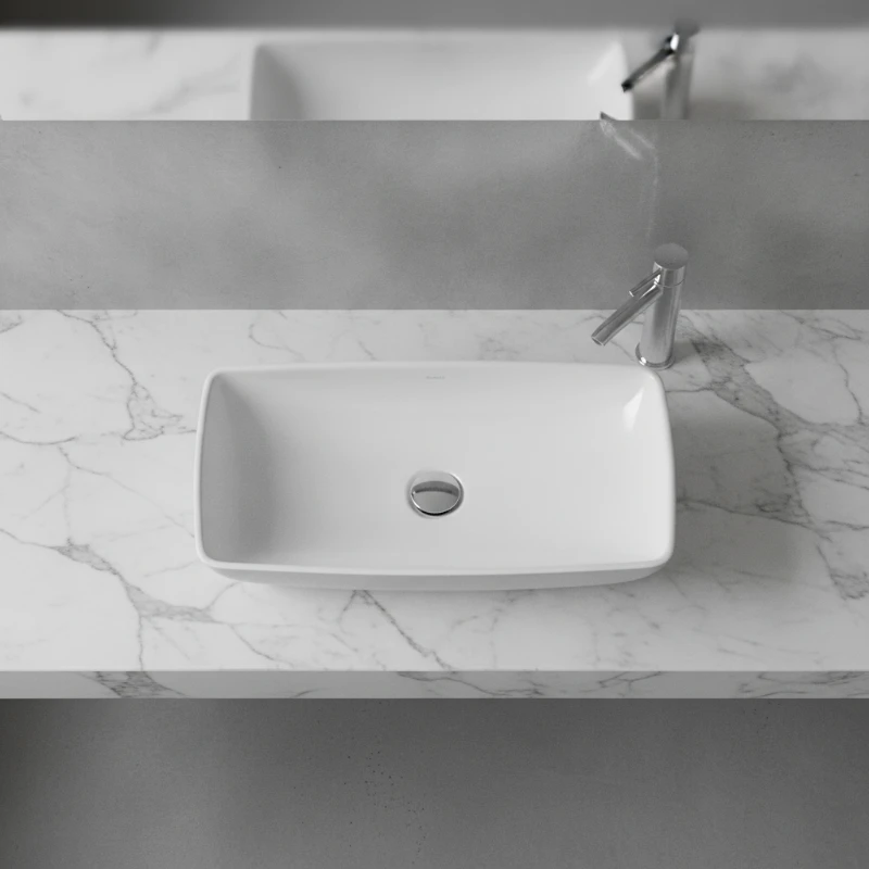 AXA Nadgradni Lavabo četvrtasti H10 - 60x32 AXA Nadgradni Lavabo četvrtasti H10 - 60x32