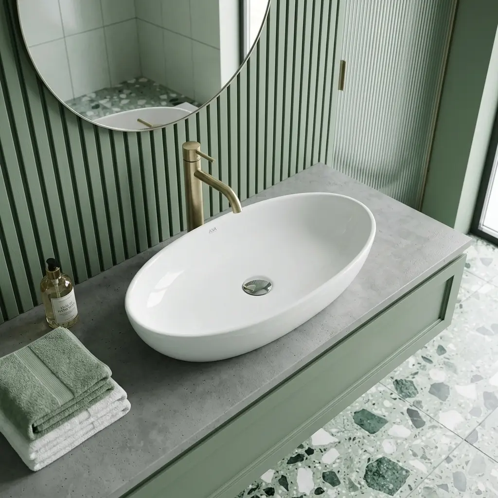 AXA nadgradni lavabo H10 - 60x32 AXA nadgradni lavabo H10 - 60x32