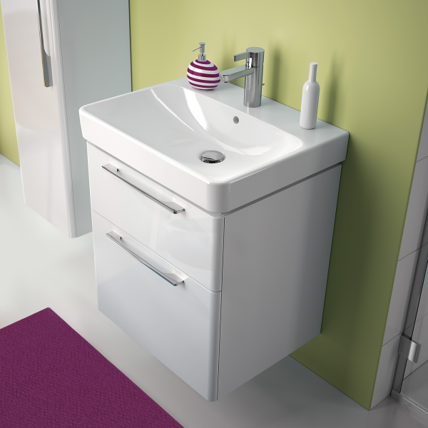 GEBERIT Smyle Square Lavabo 60×48 cm