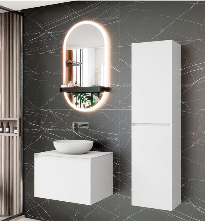 Ormarić za Lavabo TISA 60 White (bez lavaboa) Ormarić za Lavabo TISA 60 White (bez lavaboa)