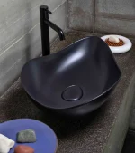 ROCA Nadgradni Lavabo Ruy Ohtake 54x37 Crni ROCA Nadgradni Lavabo Ruy Ohtake 54x37 Crni